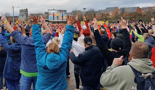 World Record Attempt at Locomotion